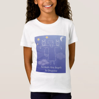 Camiseta Niña de búho ángel Fuzzy Express®