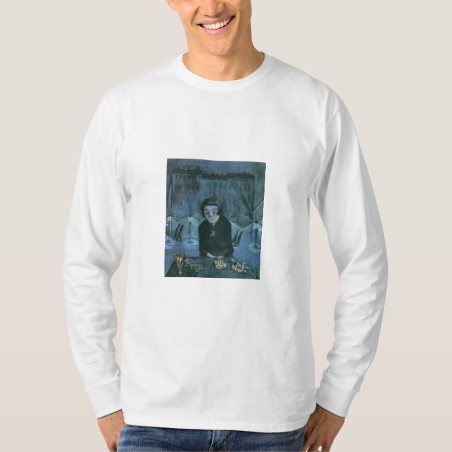 Camiseta Niña de Flor Canalizada (por Walter Gramatté) (Anverso)
