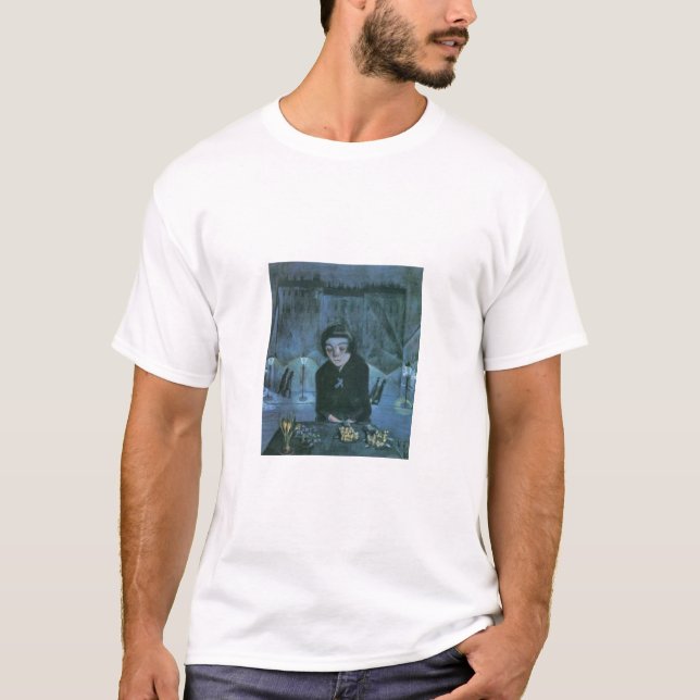 Camiseta Niña de Flor Canalizada (por Walter Gramatté) (Anverso)
