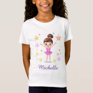 Camiseta Niña de gimnasia personalizada en Navidad