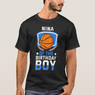 Camiseta Nina De La Cebolla De La Familia De Baloncesto Bir