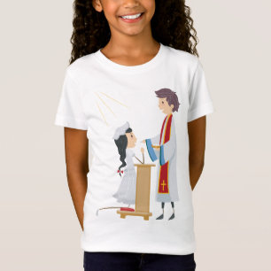 Camiseta Niña de Primera Comunión Católica