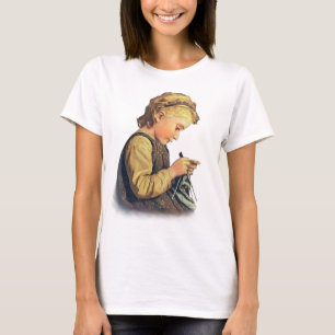 Camiseta Niña de punto
