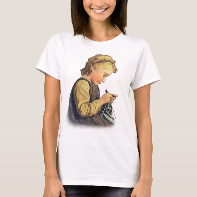 Camiseta Niña de punto (Anverso)