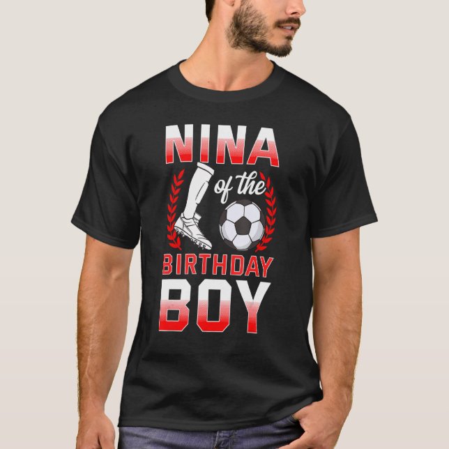 Camiseta Nina Del Jugador De Fútbol De Cumpleaños Bday Cele (Anverso)