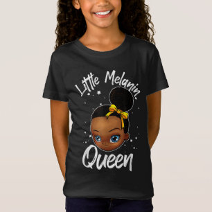 Camiseta Niña divertida Melanin Regalo Historia Negra Magia