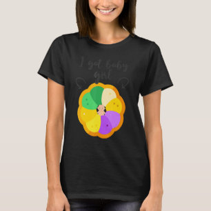 Camiseta Niña en el King Cake, tengo niña, linda