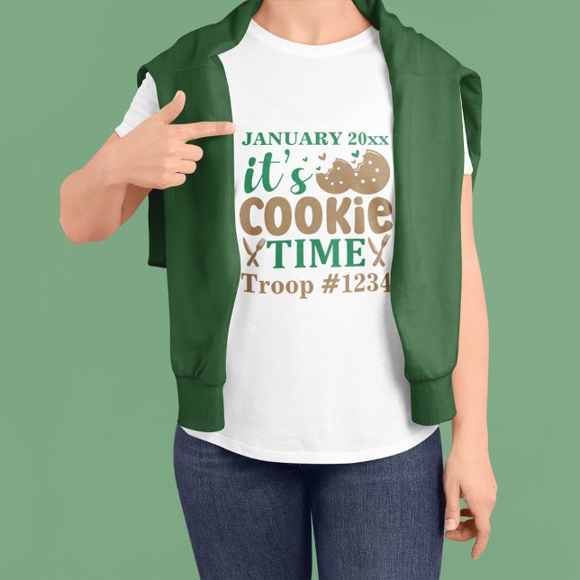 Camiseta Niña Exploradora Es Hora de Galletas Personalizado (Subido por el creador)