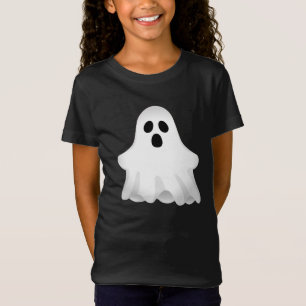 Camiseta Niña fantasma adorable de Halloween