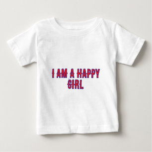 Camiseta Niña Feliz Sonriente Diseño Infantil
