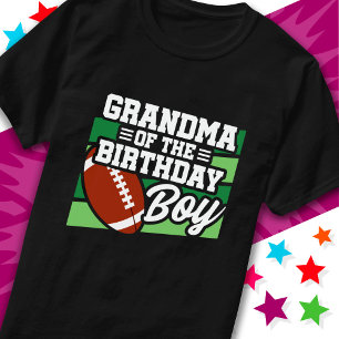 Camiseta Niña Fiesta de fútbol abuela del niño de cumpleaño