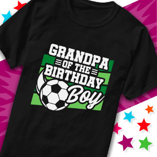 Camiseta Niña Fiesta de fútbol  Abuelo de niño cumpleaños