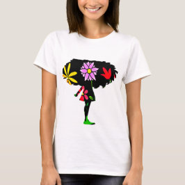 Camiseta Niña Flor