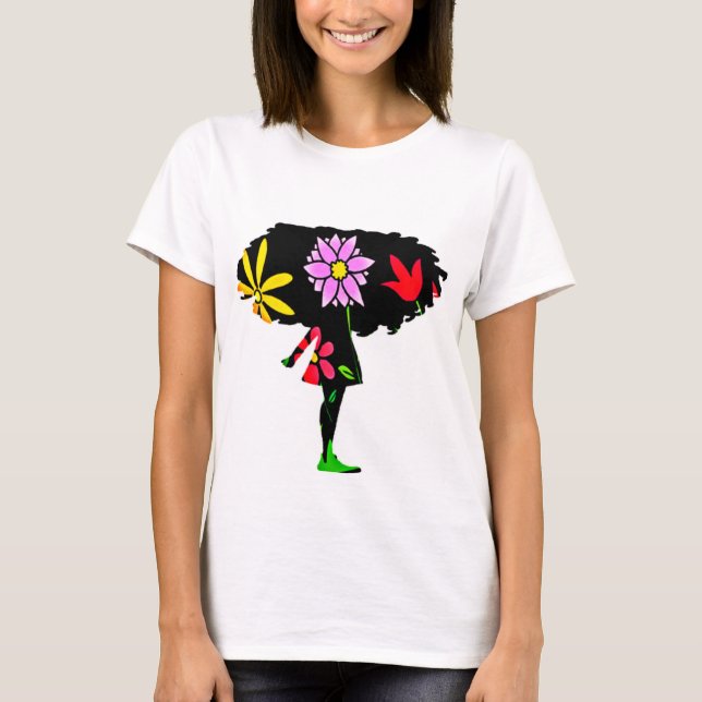 Camiseta Niña Flor (Anverso)
