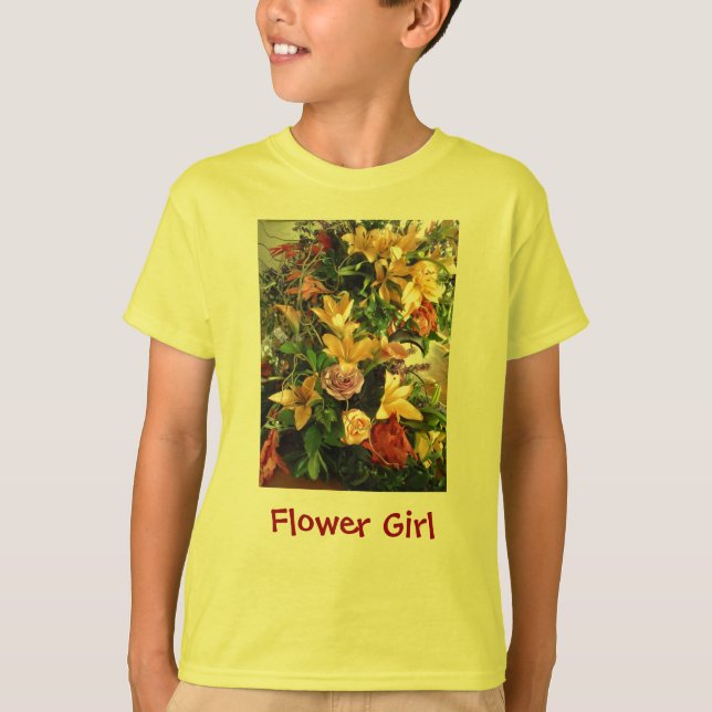 Camiseta Niña Flor (Anverso)
