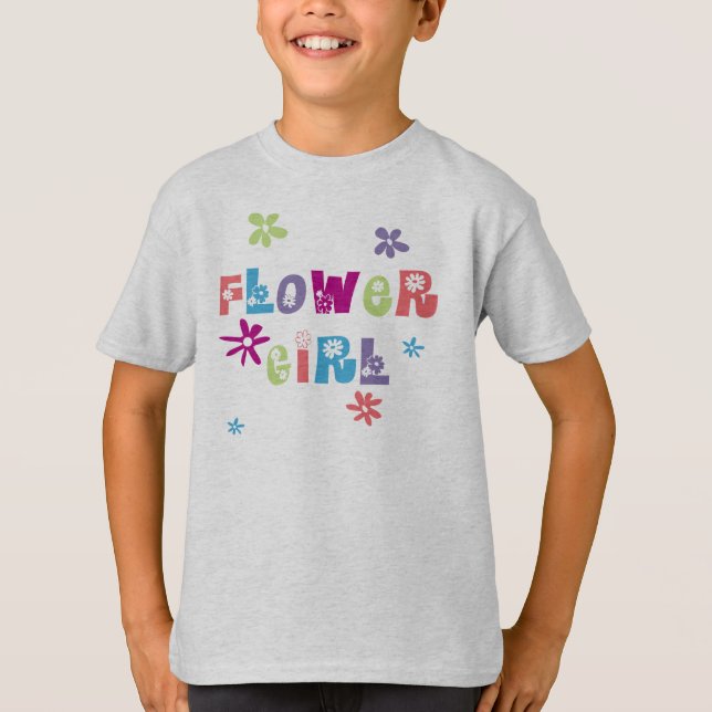 Camiseta Niña Flor (Anverso)