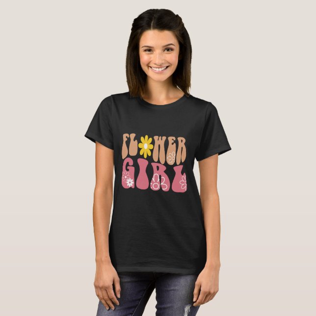 Camiseta Niña Flor (Anverso completo)