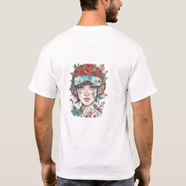 Camiseta Niña Flor