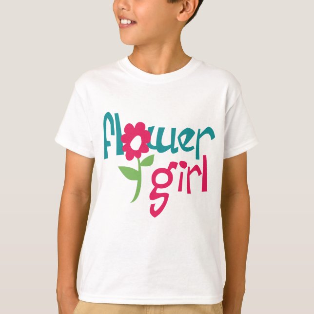 Camiseta Niña Flor (Anverso)