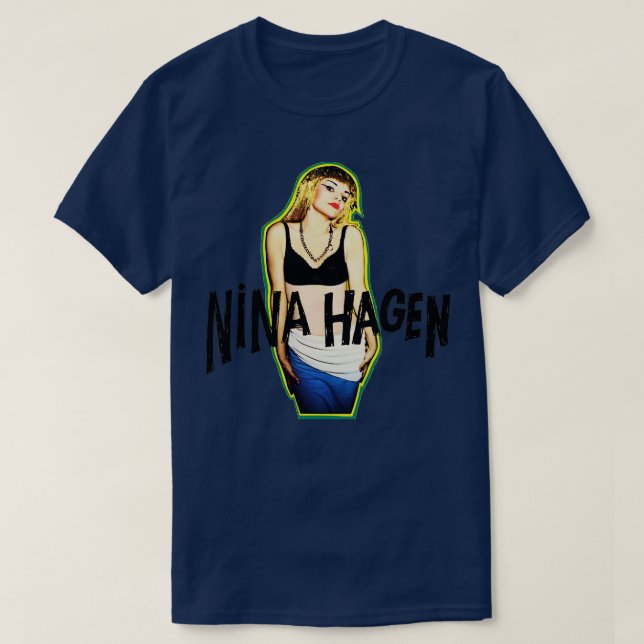 Camiseta Nina Hagen (Diseño del anverso)