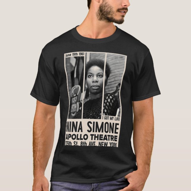 Camiseta Nina Jazz Concert Poster girl (Anverso)