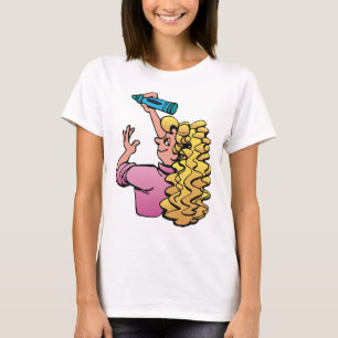 Camiseta Niña Juguetona con Crayón