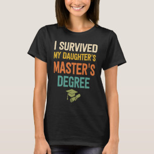 Camiseta Niña maestría graduación mi hija mas