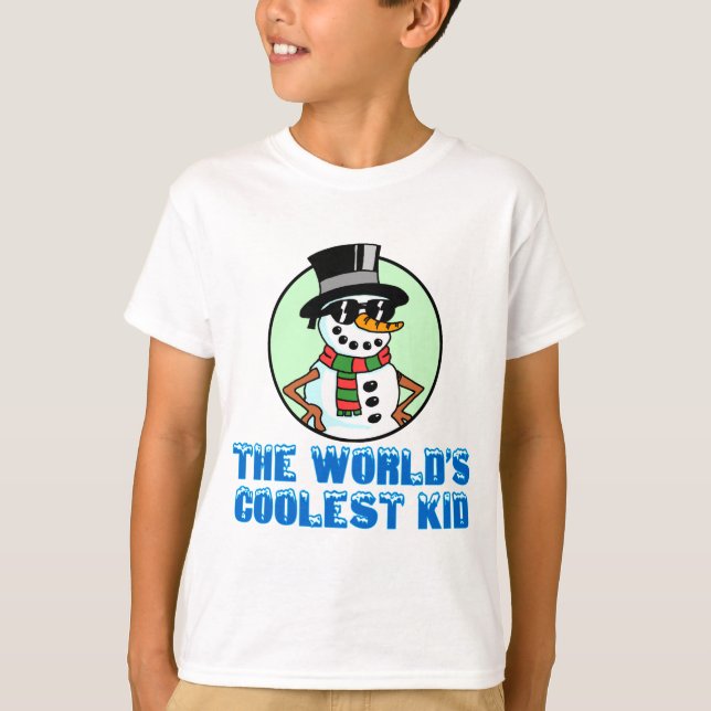 Camiseta Niña más fría del mundo (Anverso)