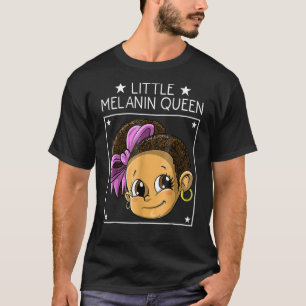 Camiseta Niña Melanin Black History Magic
