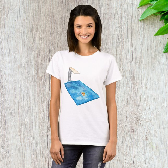 Camiseta Niña nadando (Subido por el creador)