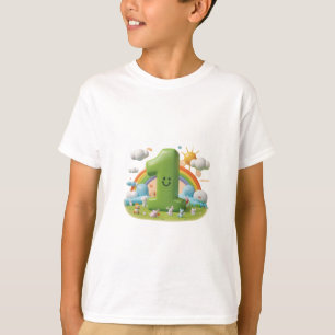 Camiseta Niña número uno