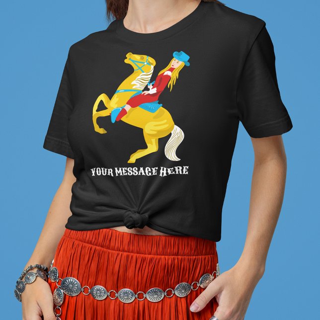 Camiseta Niña occidental en un mensaje gráfico de Personali (Subido por el creador)