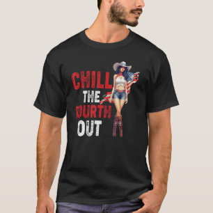 Camiseta Niña occidental feliz 4 de julio mata al cuarto