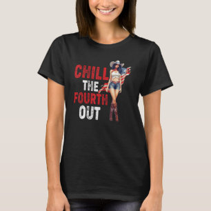 Camiseta Niña occidental feliz 4 de julio mata al cuarto