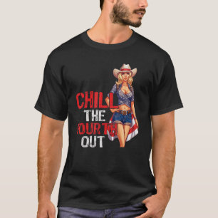 Camiseta Niña occidental feliz 4 de julio mata al cuarto