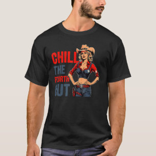 Camiseta Niña occidental feliz 4 de julio mata al cuarto