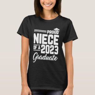 Camiseta Niña Orgullosa De Una Fama De Graduación De 2023