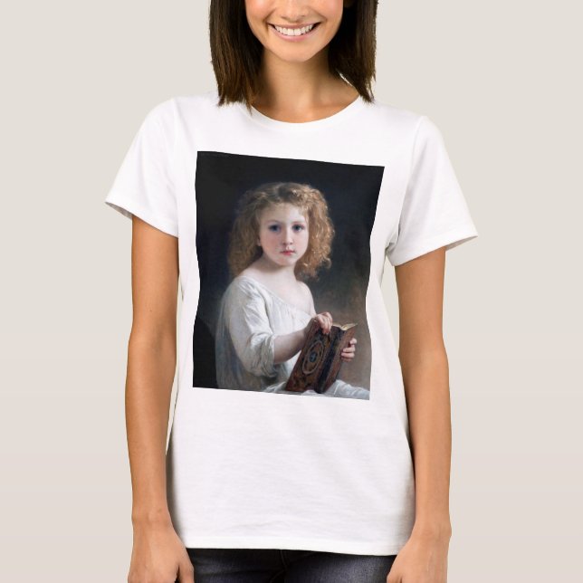 Camiseta Niña pequeña, Bouguereau (Anverso)