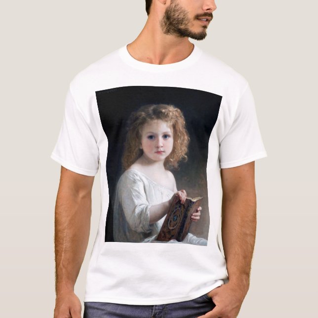 Camiseta Niña pequeña, Bouguereau (Anverso)