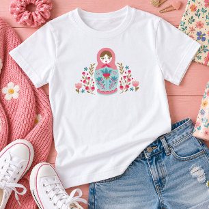 Camiseta Niña Rosa Linda