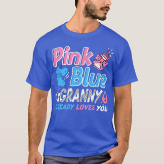 Camiseta Niña Rosa O Azul Ama A Su Bebé