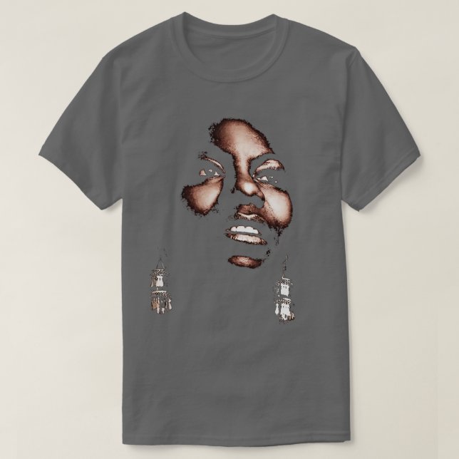 Camiseta Nina Simone 1 (Diseño del anverso)