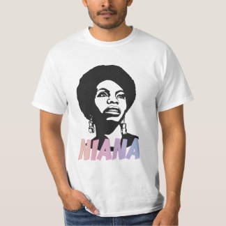 Camiseta Nina Simone divertido