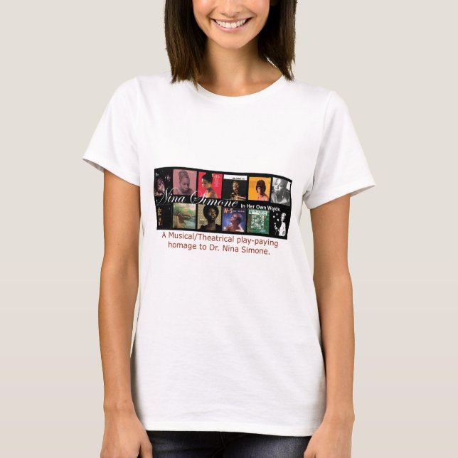 Camiseta Nina Simone - las vidas de la herencia (Anverso)