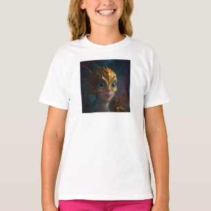 Camiseta Niña sirena por Juan Cabana