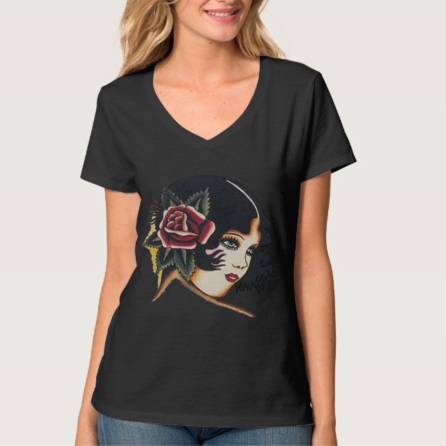 Camiseta Niña virgen (Anverso)