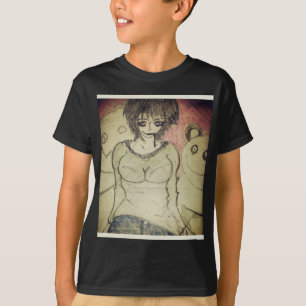 Camiseta niña y oso de peluche