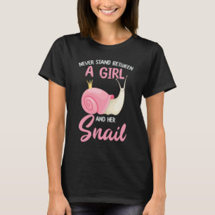 Camiseta niña y sus caracoles caracoles