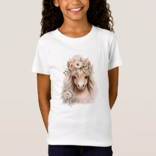 Camiseta Niñas Caballo Boho Lindo