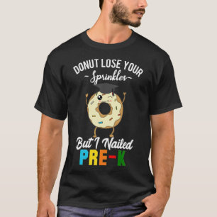 Camiseta Niñas con educación pre-primaria lasciva no dan a